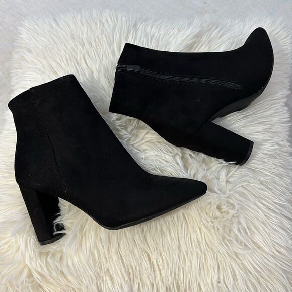 DREAM PAIRS Women's High Heel Ankle Booties - Picture 4 of 10